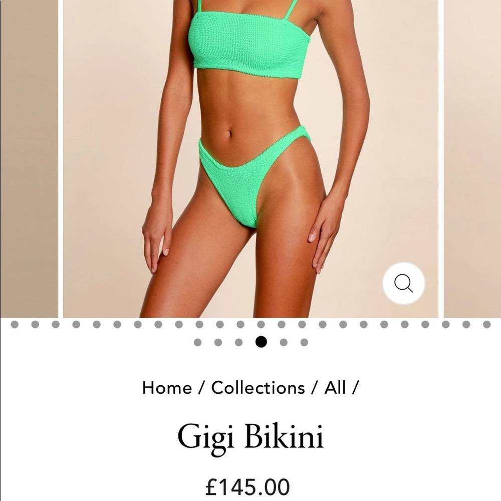 HUNZA G SWIMSUIT one size